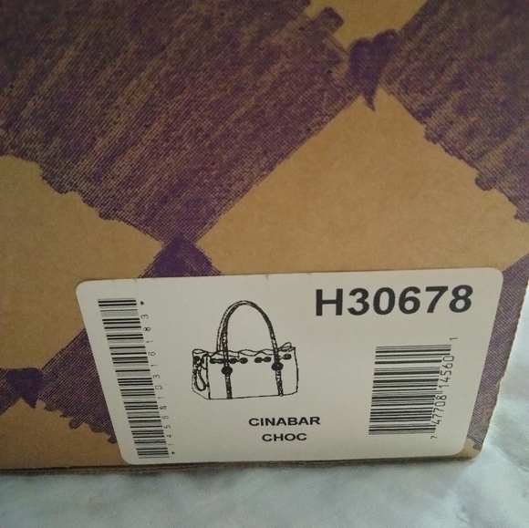 Brighton Chocolate Brown Cinnabar Handbag (Smaller Version of Cinlaire) - Picture 16 of 16